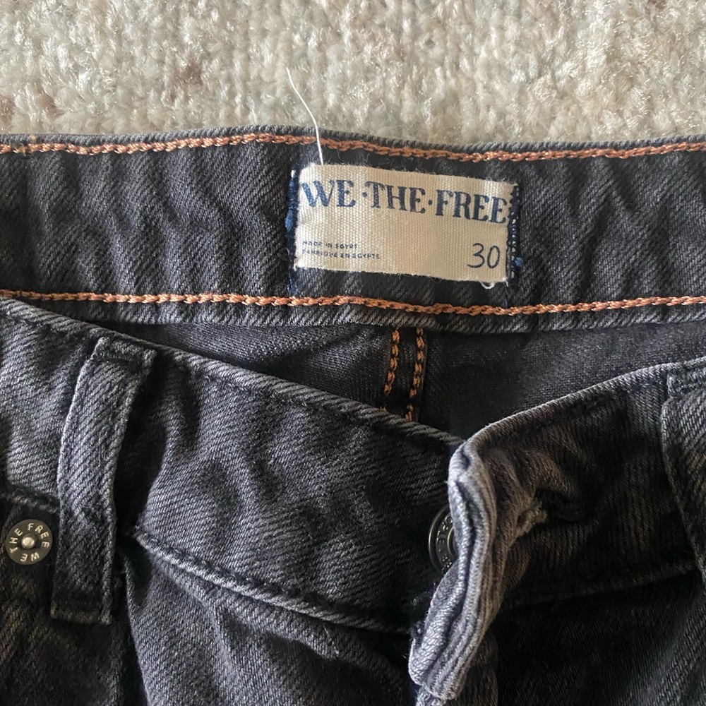 Free People We The Free The Pacifica High Rise Slim Straight Leg Jean - Picture 5 of 8